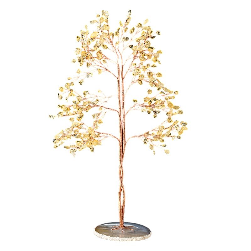 Citrine Chip Tree 11.80 in Wholesale