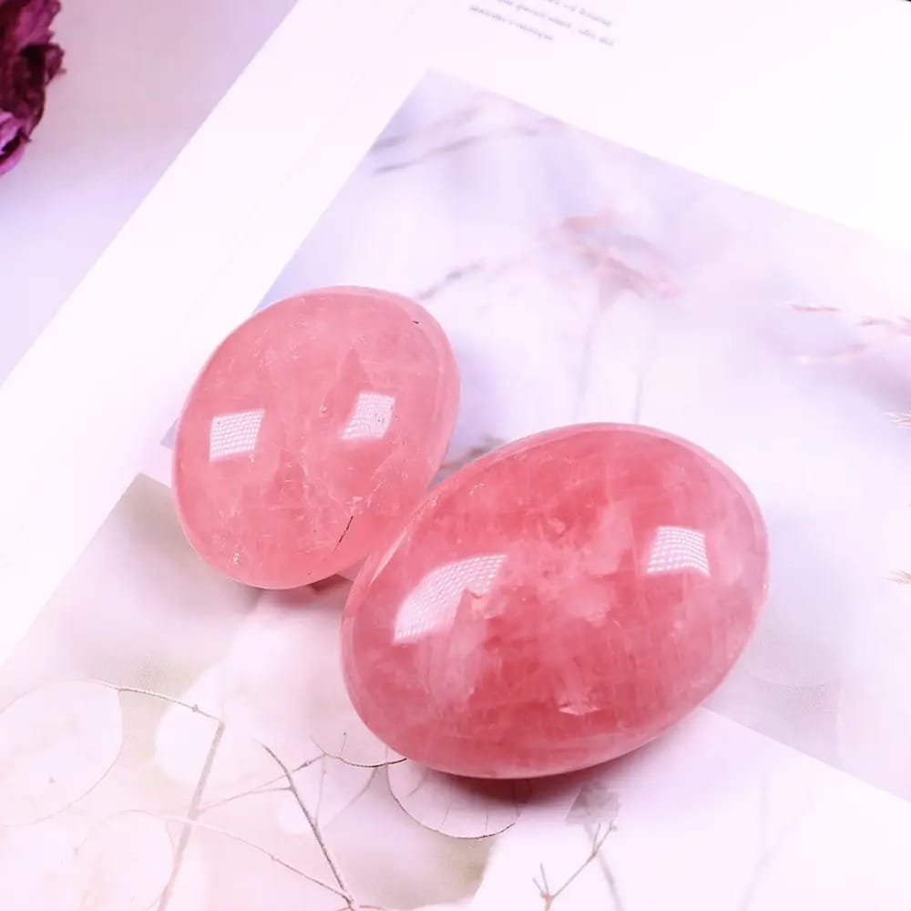 8 Sizes of Rose Quartz Tumbled Stone Wholesale