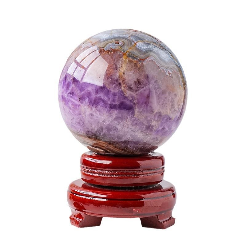 4 Sizes of Dream Amethyst Crystal Sphere Balls Wholesale