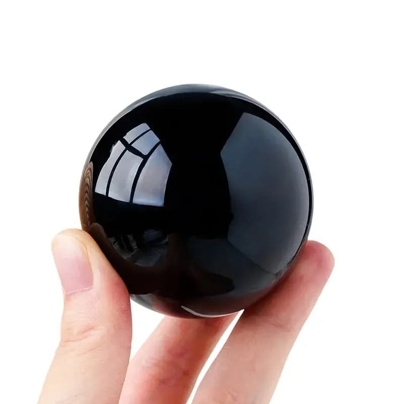 Natural Obsidian Sphere Wholesale 3.15 in (8 cm)