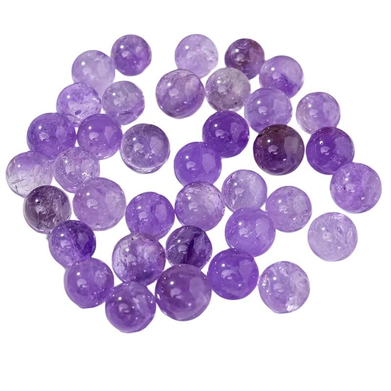 Natural Brazil Amethyst Sphere Wholesale 0.79 in (2 cm) - 1