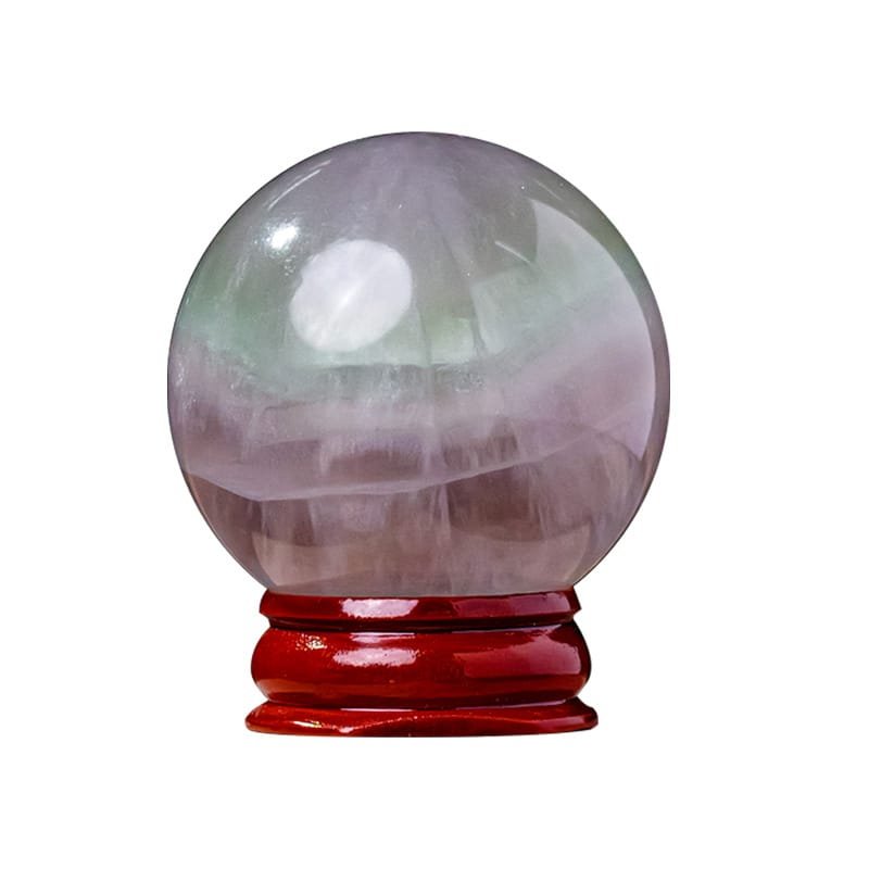 Natural Rainbow Fluorite Sphere Wholesale 1.57-1.77 in (4-4.5 cm)