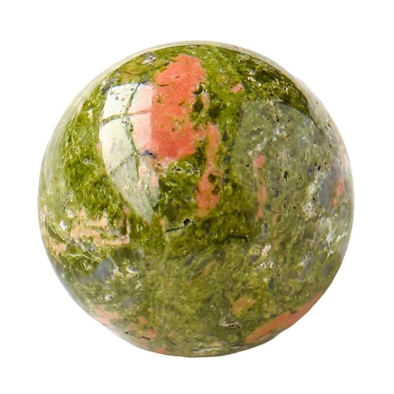 Unakite Sphere 1.57 in Wholesale
