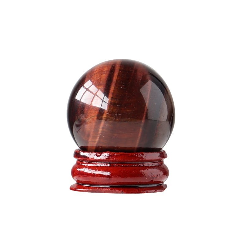 Natural Red Tiger's Eye Sphere Wholesale 1.18 in (3 cm)