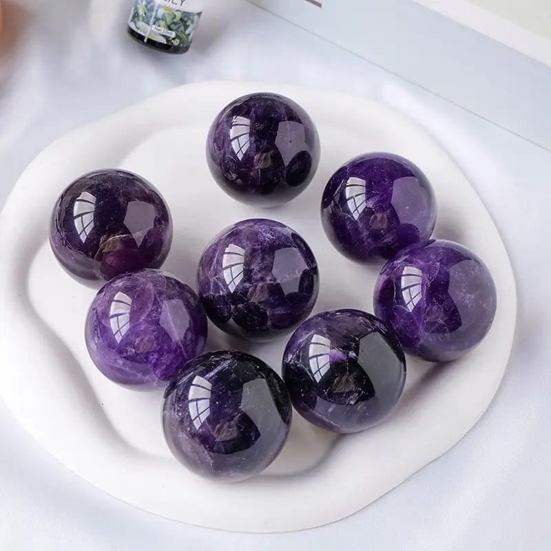 Natural Uruguay Amethyst Sphere Wholesale 1.57 in (4 cm) - 2