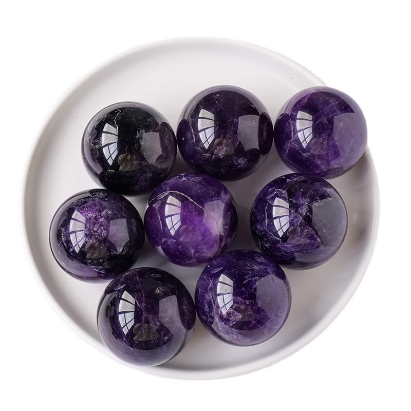 Natural Uruguay Amethyst Sphere Wholesale 1.57 in (4 cm) - 3