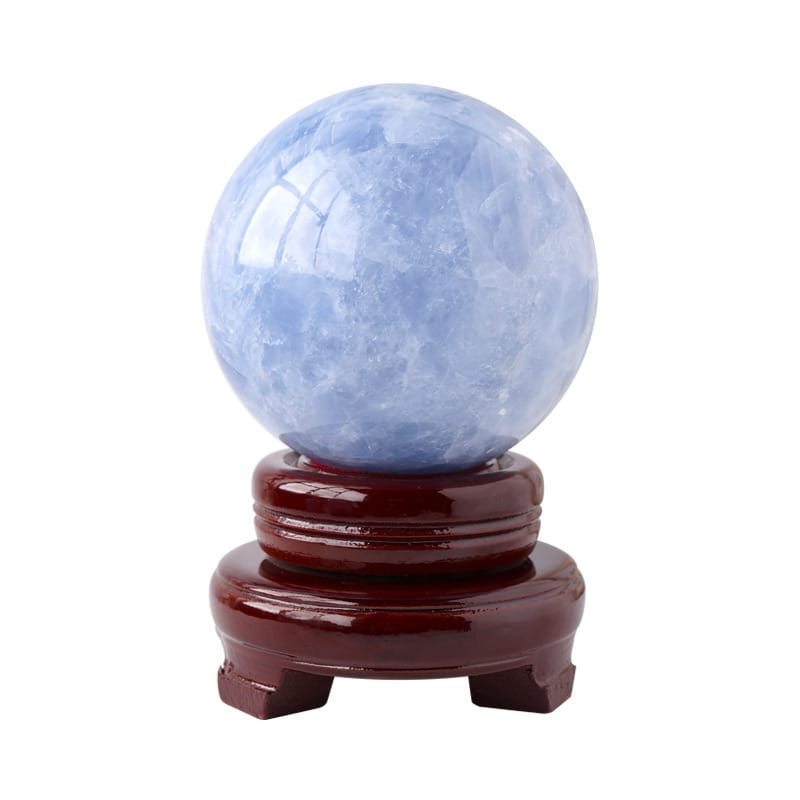 7 Sizes of Blue  Celestite Crystal Sphere Balls Wholesale