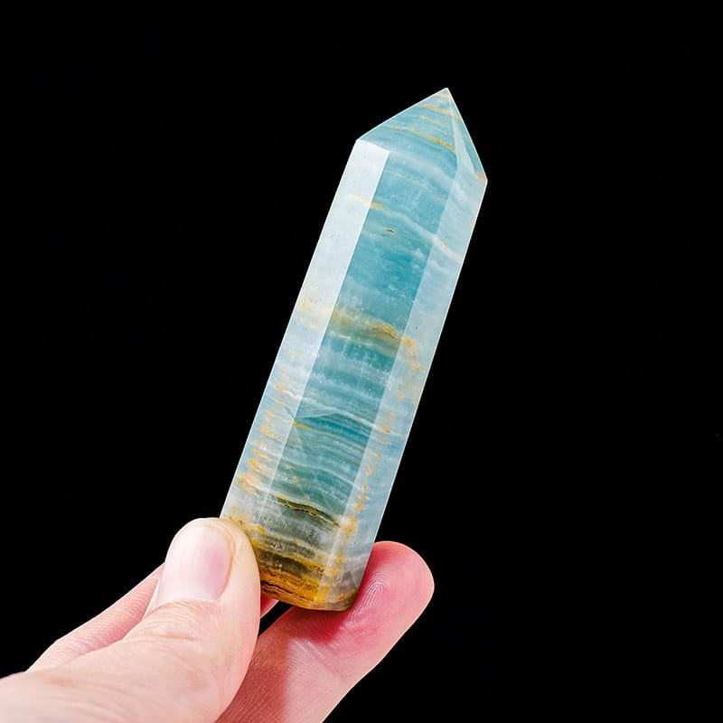 2 Sizes of Blue Onyx Crystal Tower Wholesale