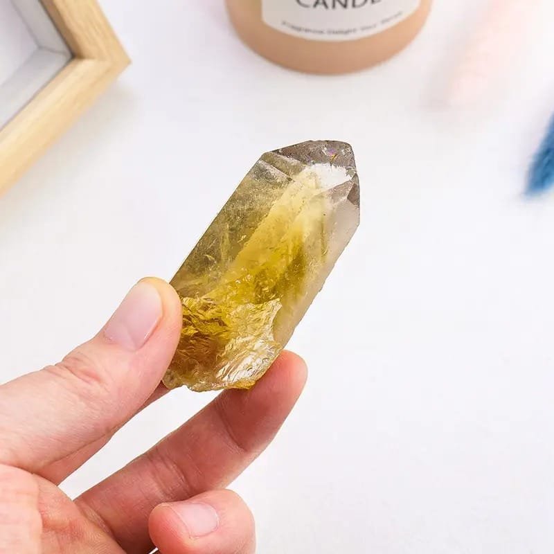 3 Size of Citrine Single Crystal Tower Bulk