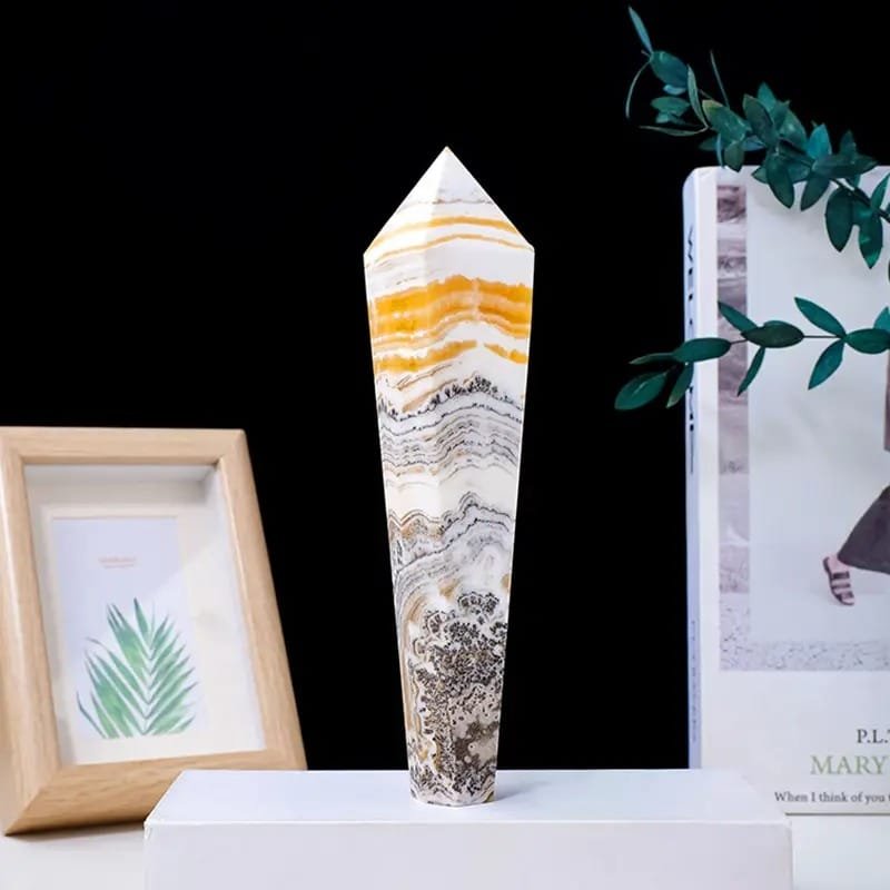 3 Sizes of Yellow Calcite Crystal Pendulum Wholesale