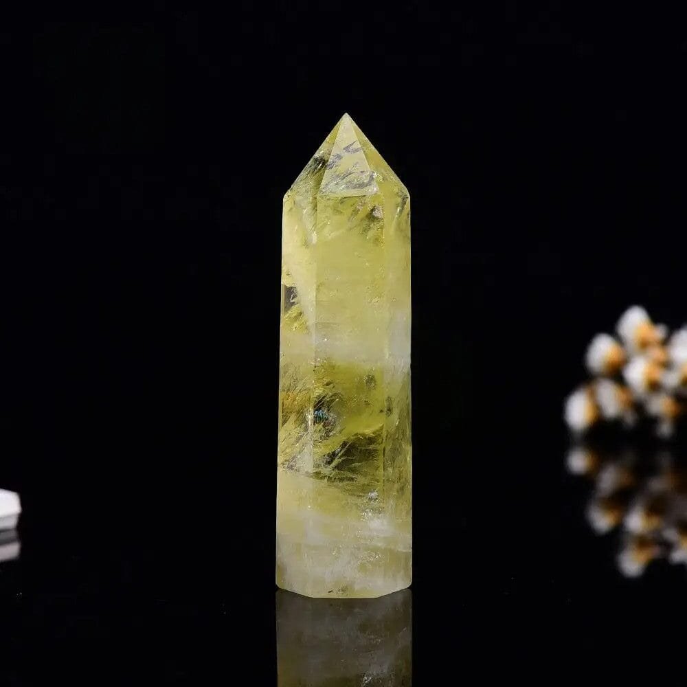 4 Sizes of Natural Citrine Crystal Tower Wholesale