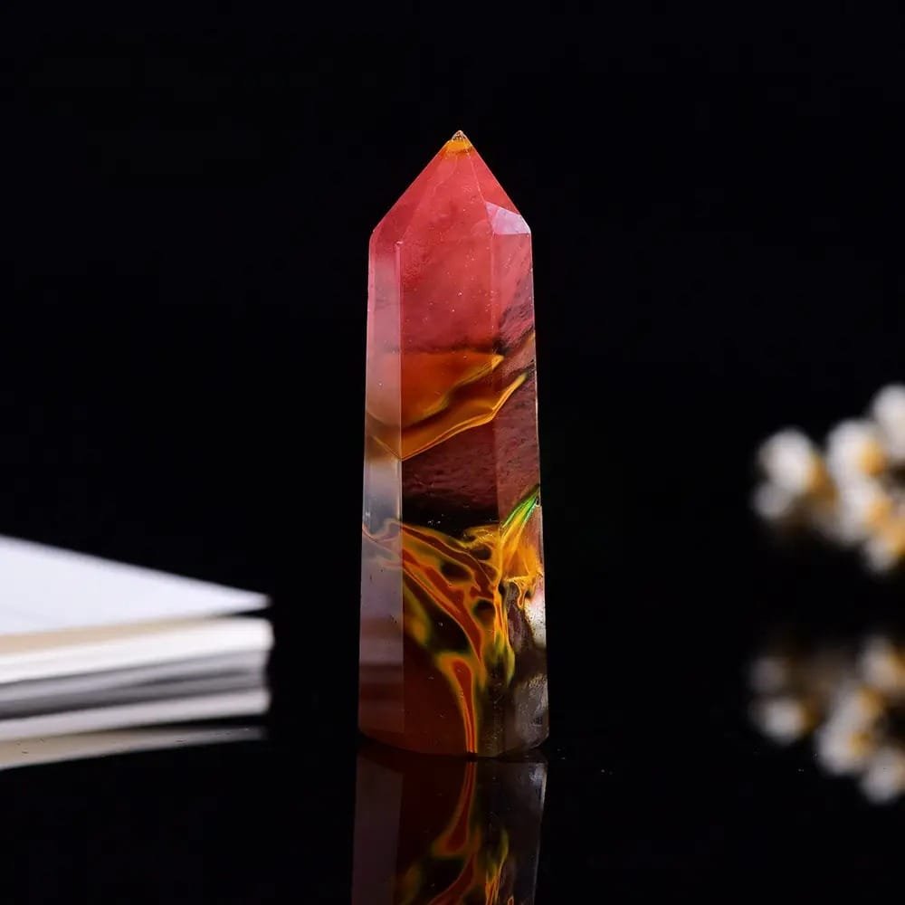 1.57-1.97 in Brown Smelting Crystal Tower Size Options Bulk