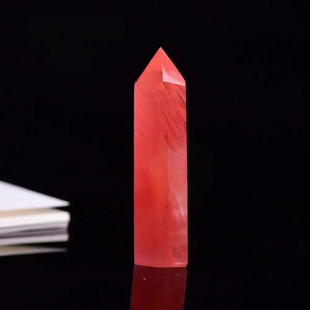 1.57-1.97 in Red Smelting Crystal Tower Size Options Wholesale