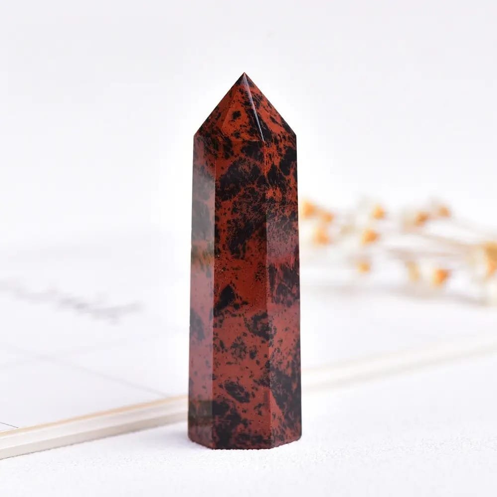 1.57-1.97 in Red Obsidian Tower Size Options Bulk