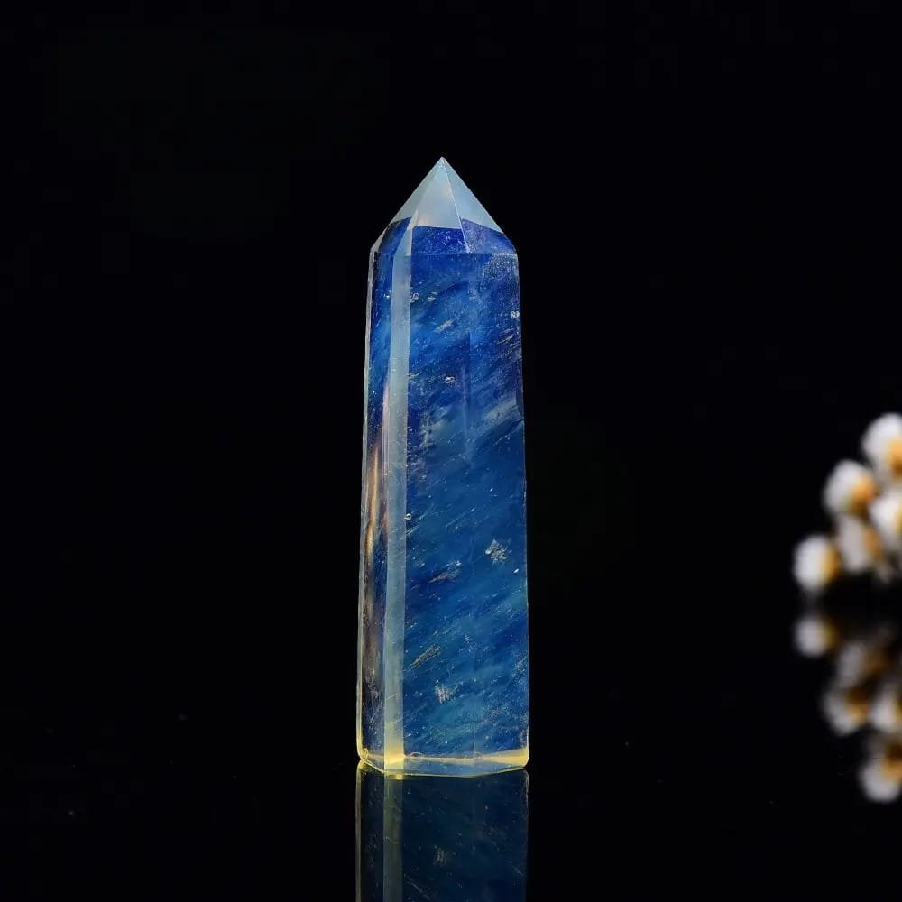 1.57-1.97 in Yellow Smelting Crystal Tower Size Options Wholesale