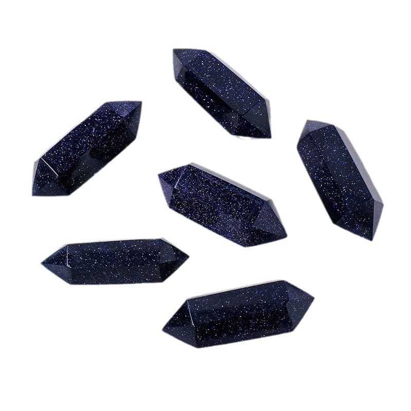 Synthetic Blue Sandstone Double Terminated Point Wholesale 1.77 in (4.5 cm) - 3