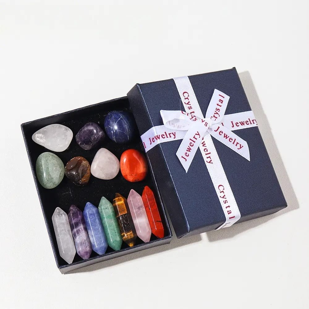 Natural 7-Piece Crystal Tower Set Wholesale