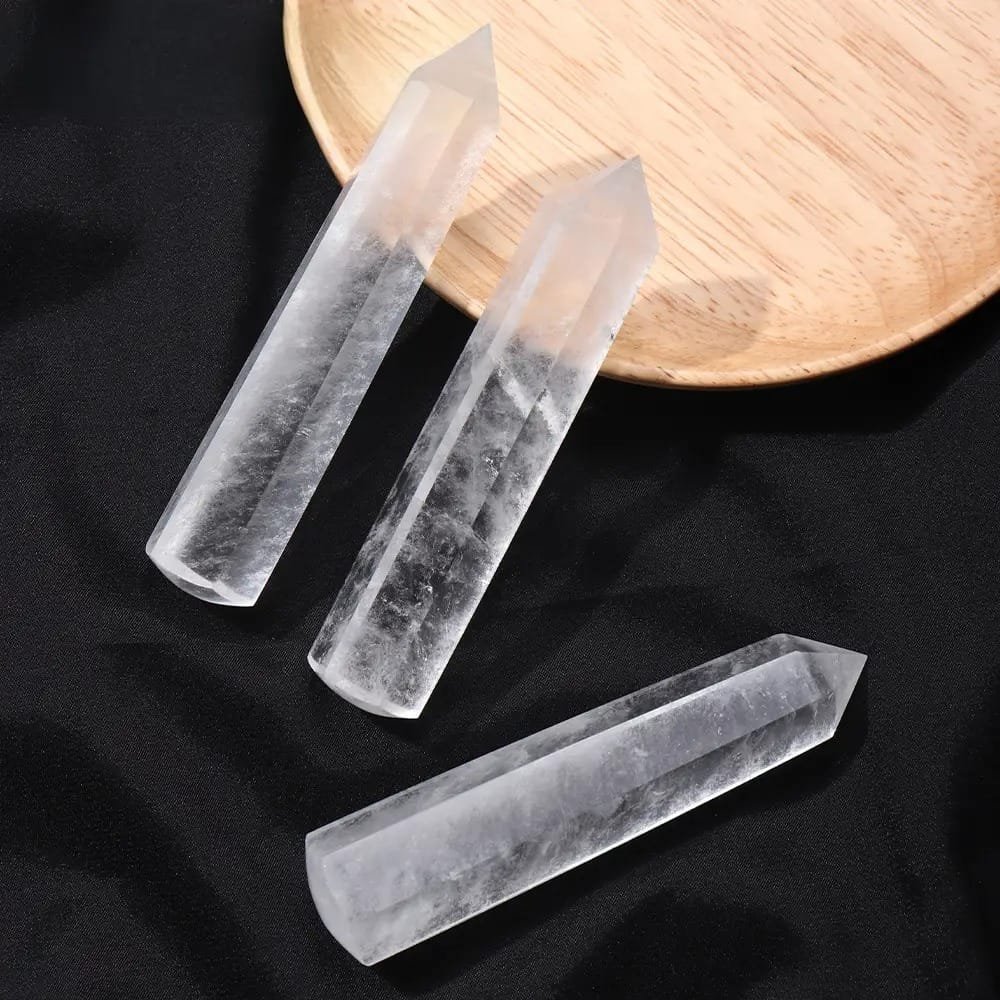 Natural Clear Quartz Tower Wholesale 4.13 in (10.5 cm) - 2