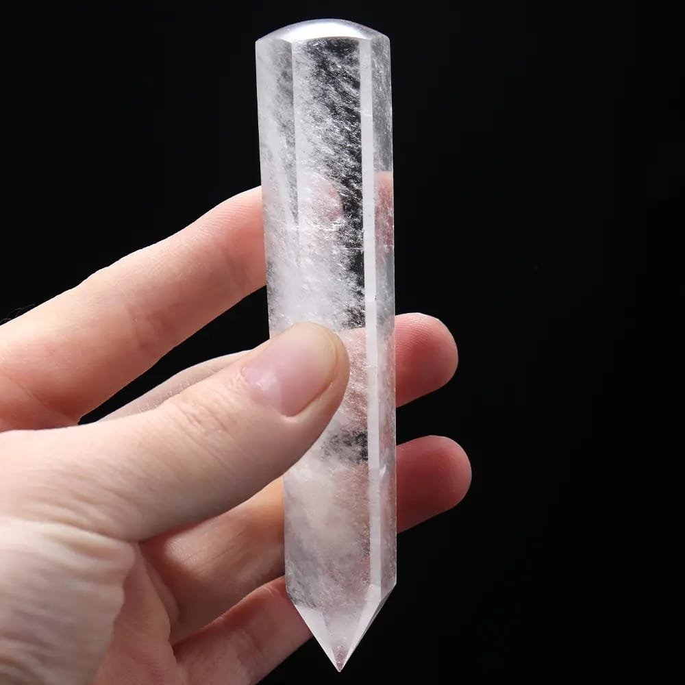 Natural Clear Quartz Tower Wholesale 4.13 in (10.5 cm)