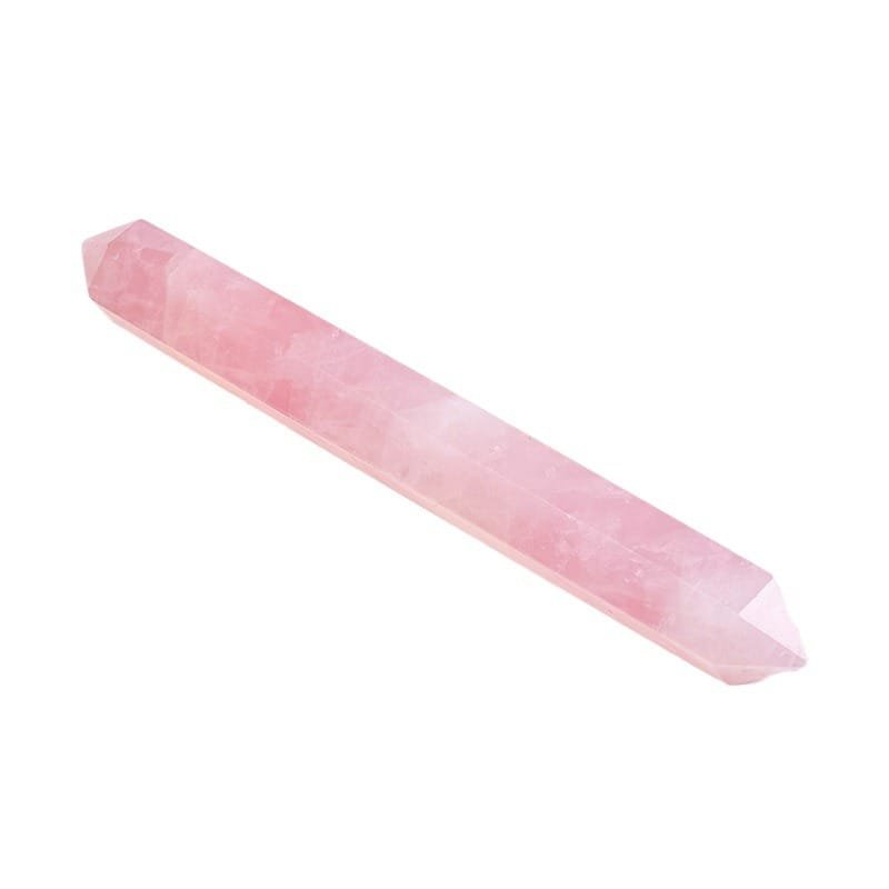 Natural Rose Quartz Double Terminated Points Wholesale 5.91 in (15 cm) - 3