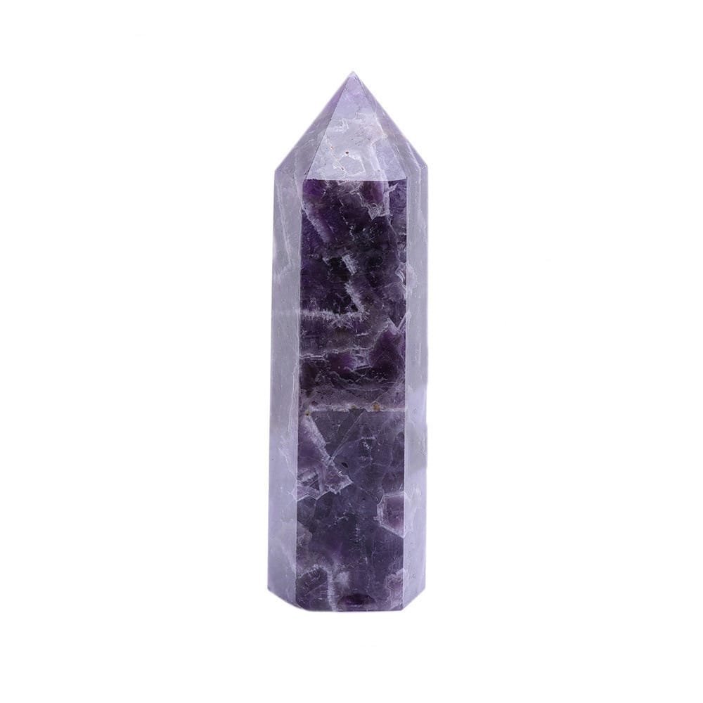 Amethyst Tower 3.94 in Purple 1.18 in