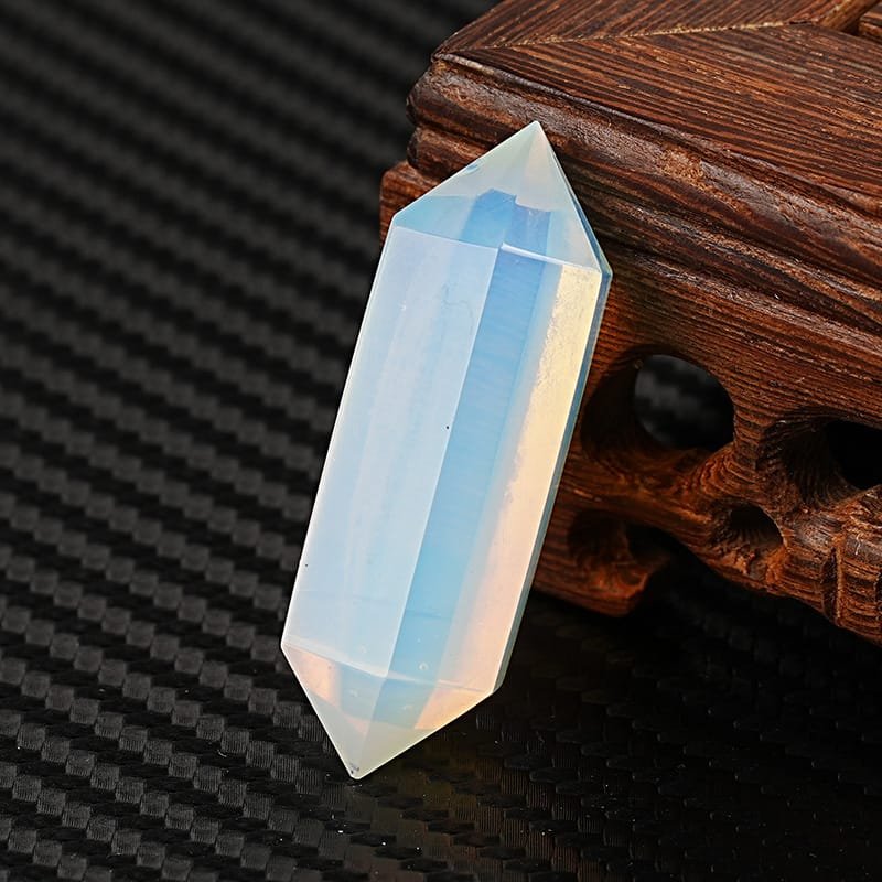 Synthetic Opalite Double Terminated Point Wholesale 1.77 in (4.5 cm)