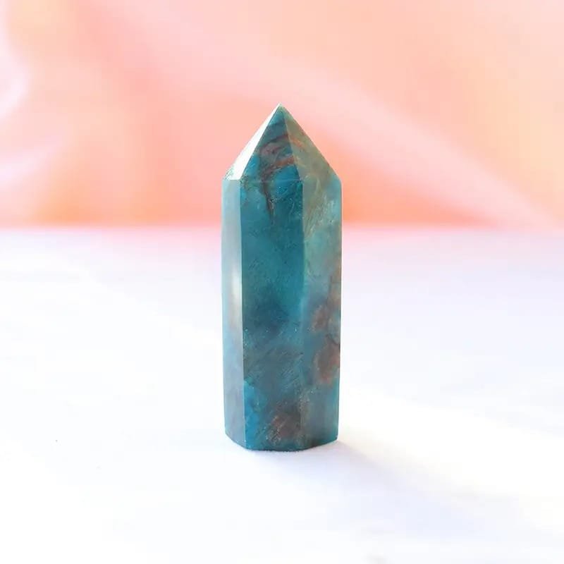 1.57-1.97 in Blue Apatite Tower Size Options Bulk