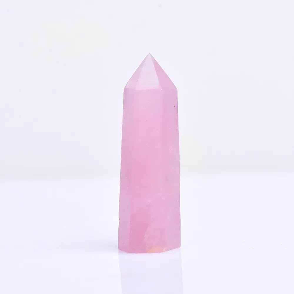 1.57-1.97 in Pink Rose Quartz Tower Size Options Bulk