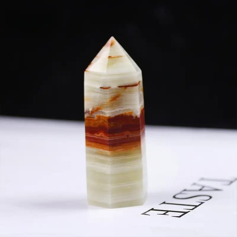 6 Sizes of White Jade Crystal Tower Wholesale
