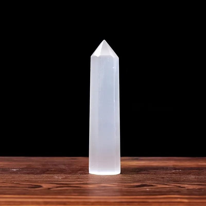 6 Sizes of White Selenite Crystal Tower Wholesale
