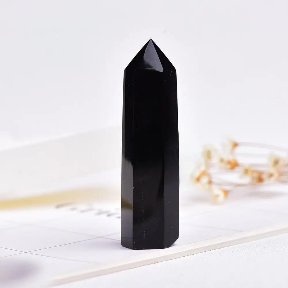 1.57-1.97 in Black Obsidian Tower Size Options Wholesale