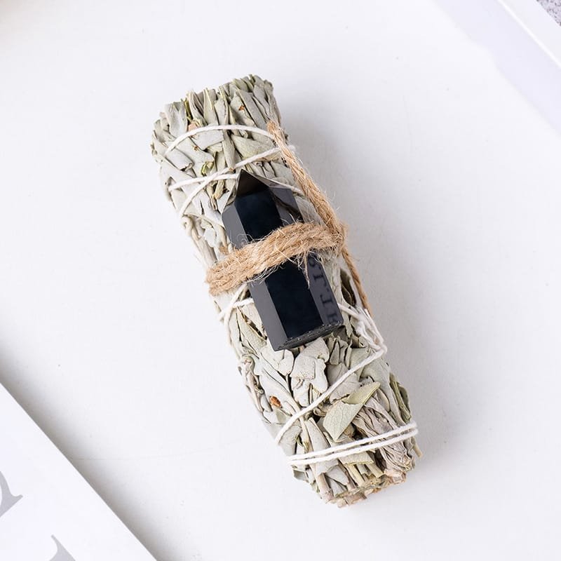 Obsidian Tower with White Sage 4.33 in Bulk