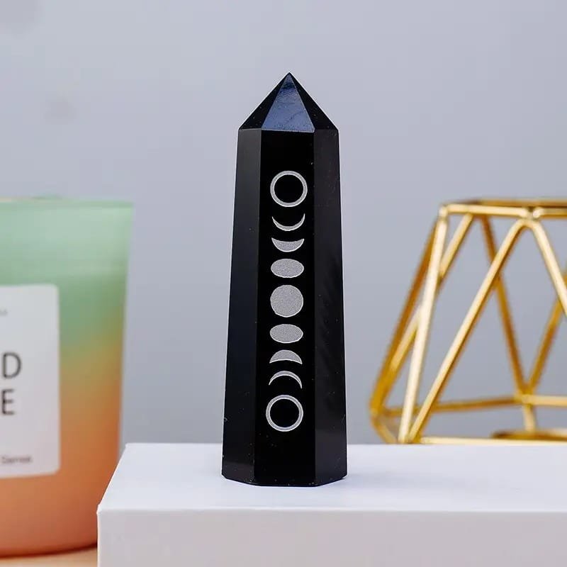 Obsidian Moon Phase Tower 3.15 in Wholesale