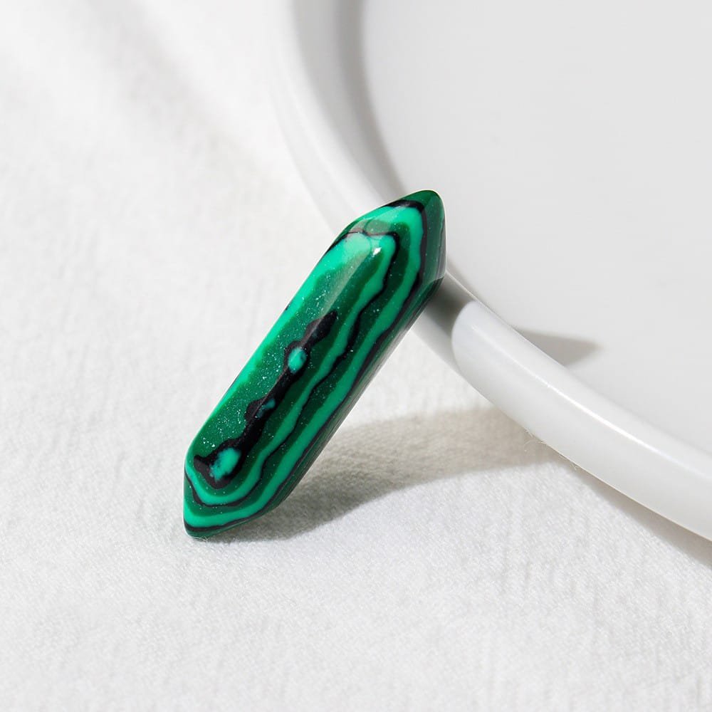 Malachite Double Terminated Point 1.18 in