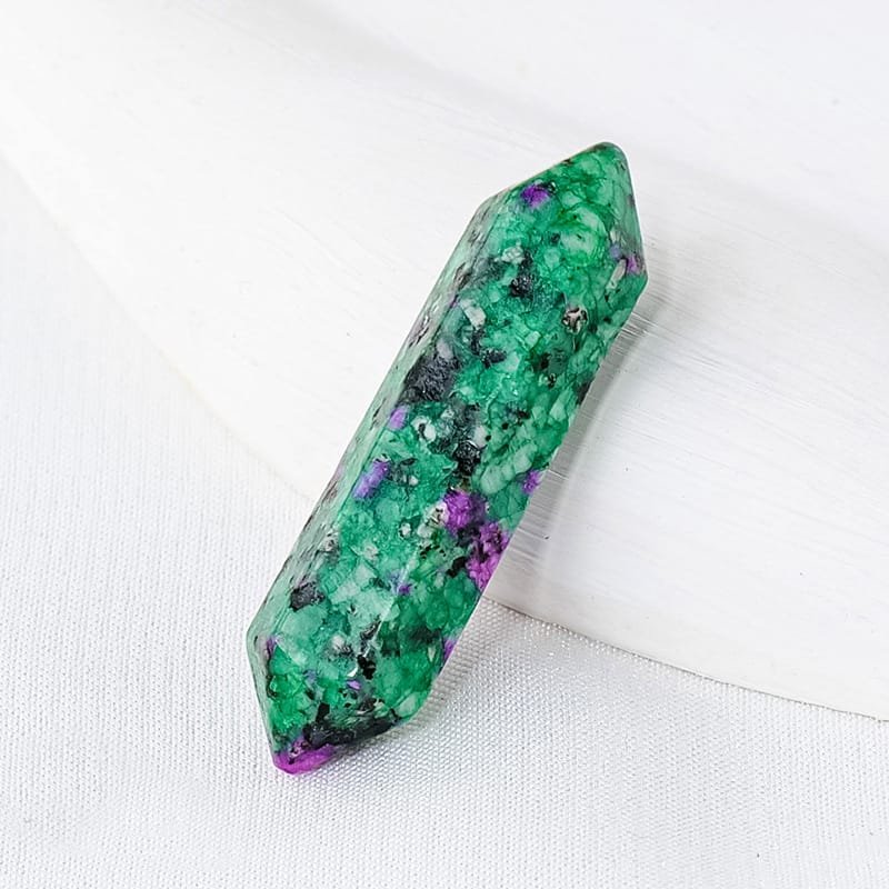 Ruby Zoisite Double Terminated Point 1.18 in