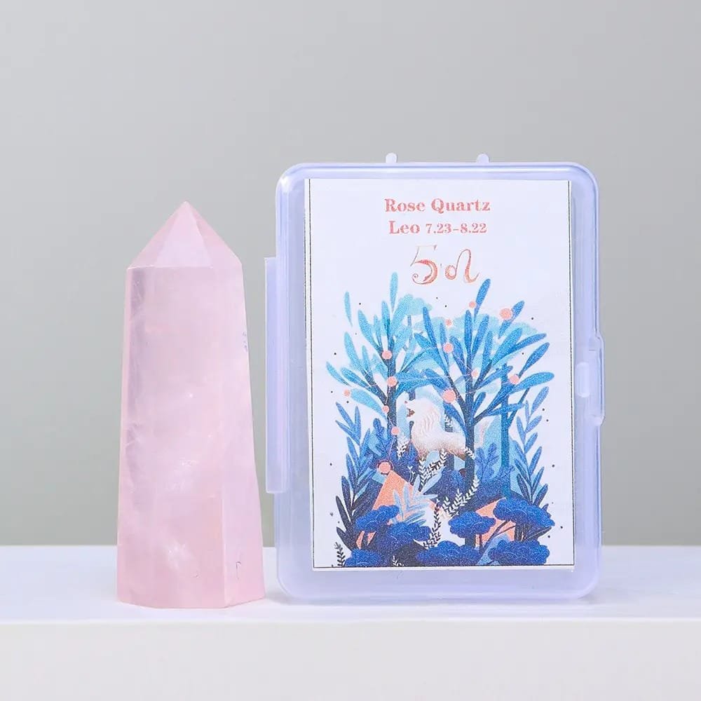 Rose Quartz Tower 0.98 in Wholesale