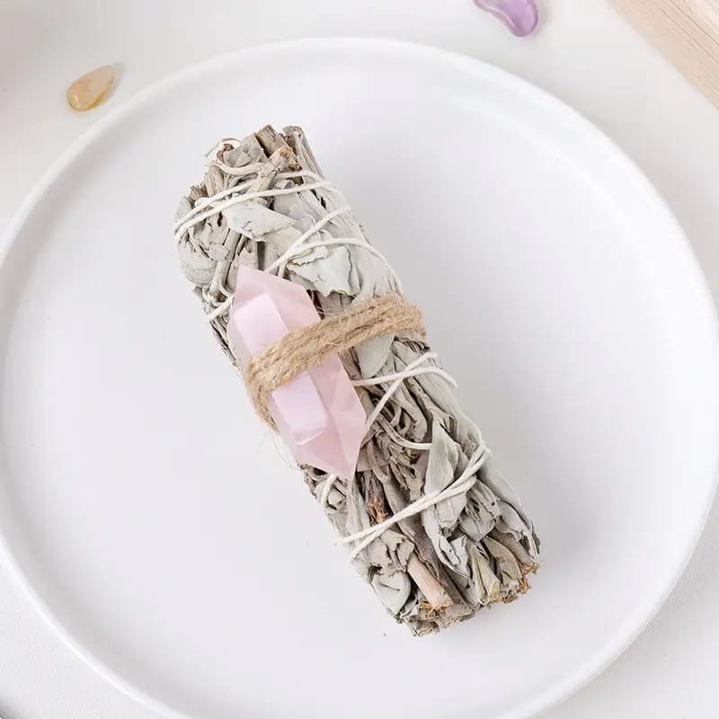 Rose Quartz Double Terminated Point 4.13 in