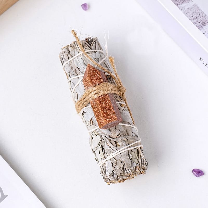 Goldstone Tower with White Sage 4.33 in Wholesale
