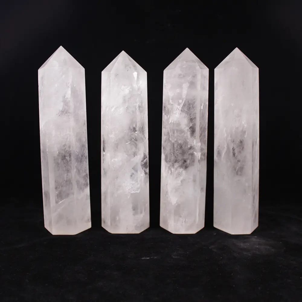 Clear Quartz Tower 8.07 in Wholesale