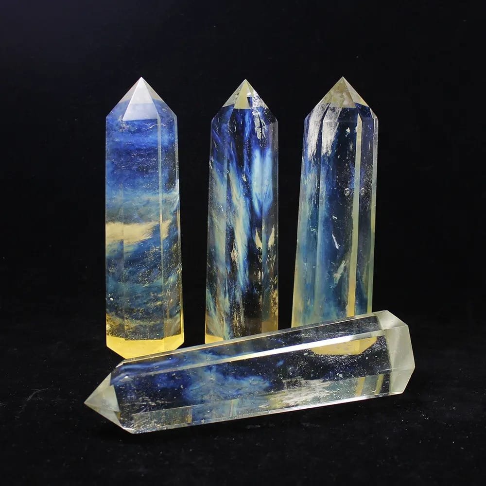 8.07 in Smelting Crystal Tower 4 Color Bulk