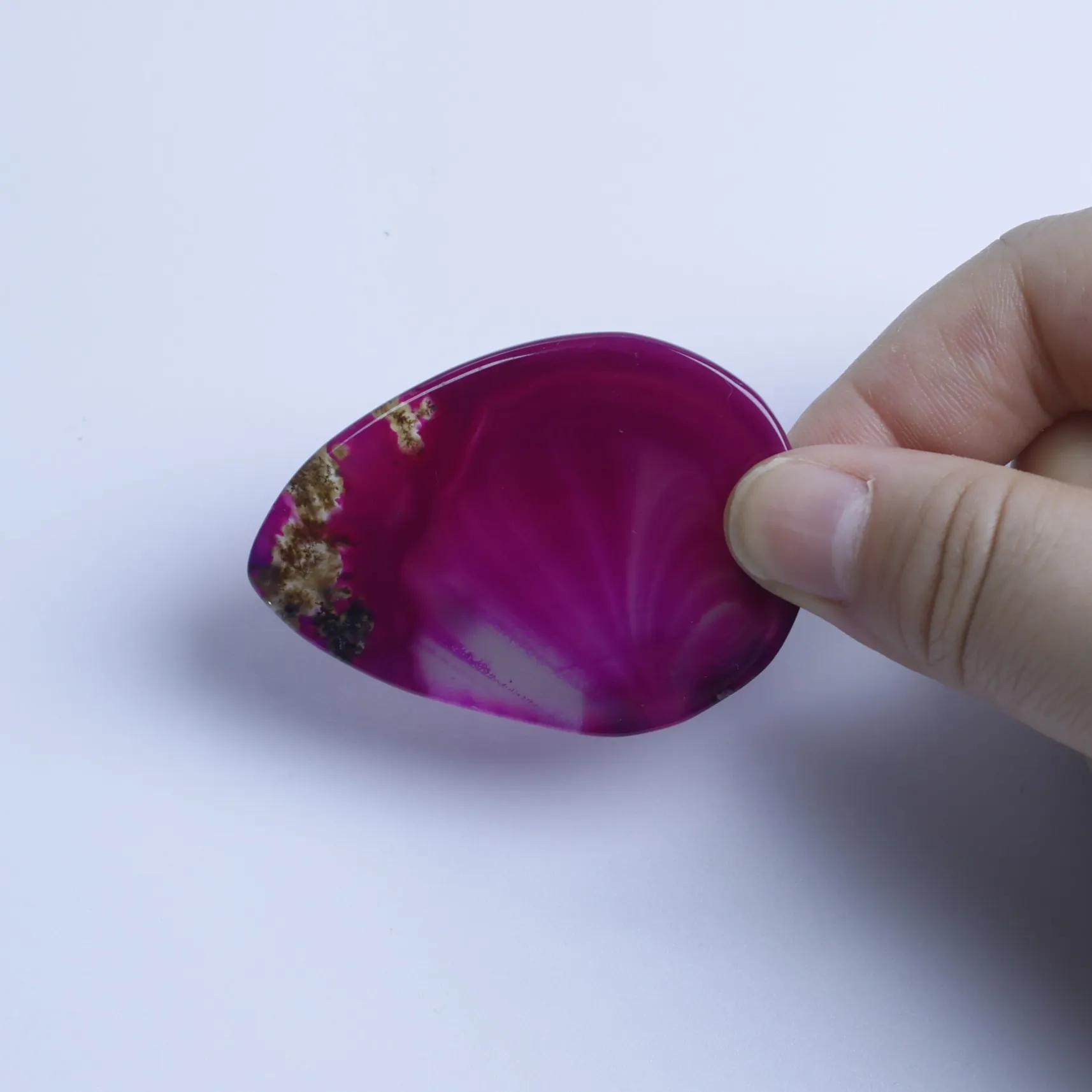 7-Color Small Agate Slices Pendants - 3